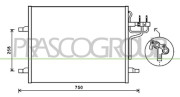 FD802C001 Kondenzátor klimatizácie PrascoSelection PRASCO