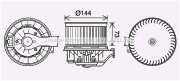 FD8629 Elektromotor vnútorného ventilátora PRASCO