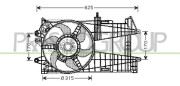 FT133F007 Ventilátor chladenia motora PrascoSelection PRASCO