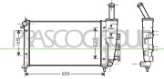 FT133R007 Chladič motora PrascoSelection PRASCO
