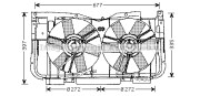 PE7515 Ventilátor chladenia motora PRASCO