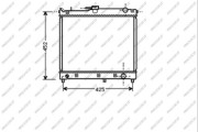 SZ710R001 Chladič motora PrascoSelection PRASCO