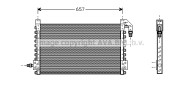 VL5015 Kondenzátor klimatizácie PRASCO