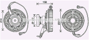 VLC087 Spojka ventilátora chladenia PRASCO
