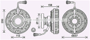 VLC093 Spojka ventilátora chladenia PRASCO