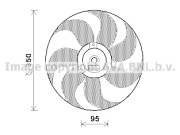 VN7511 Ventilátor chladenia motora PRASCO