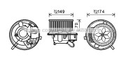 VN8339 Elektromotor vnútorného ventilátora PRASCO