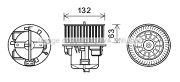 VO8178 Elektromotor vnútorného ventilátora PRASCO