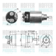 6646028 Elektromagnetický spínač pre żtartér HOFFER