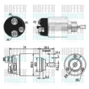 46034 Elektromagnetický spínač pre żtartér HOFFER