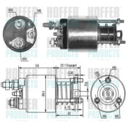 6646077 Elektromagnetický spínač pre żtartér HOFFER