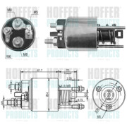 6646145 Elektromagnetický spínač pre żtartér HOFFER