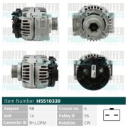 H5510339 Alternátor HOFFER