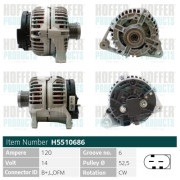 H5510686 Alternátor HOFFER