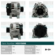 H5515098 Alternátor HOFFER