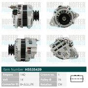 H5535439 Alternátor HOFFER