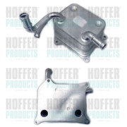 8095081 Chladič motorového oleja HOFFER