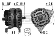 209025A Alternátor OEM MESSMER