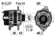 209030 Alternátor MESSMER