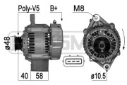 209141A Alternátor OEM MESSMER