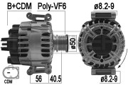 209166 Alternátor MESSMER