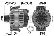 209234 Alternátor MESSMER