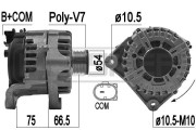 209272 Alternátor MESSMER