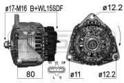 209309 Alternátor MESSMER