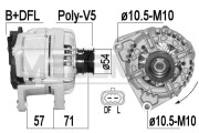 209332A Alternátor OEM MESSMER