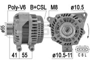 209445A Alternátor OEM MESSMER