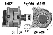 209499A Alternátor OEM MESSMER