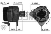 210125A Alternátor OEM MESSMER