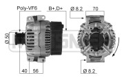 210272 Alternátor MESSMER