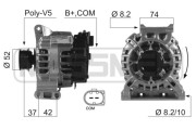 210552 Alternátor MESSMER