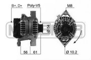 210584 Alternátor MESSMER