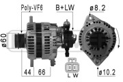 210890A Alternátor OEM MESSMER