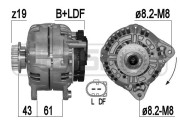 210929A Alternátor OEM MESSMER