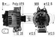 210964 Alternátor MESSMER