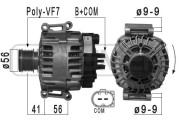 210965A Alternátor OEM MESSMER