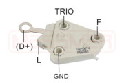 215129 Regulátor alternátora OEM MESSMER