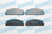 5SP002 Sada brzdových platničiek kotúčovej brzdy SAMKO