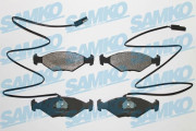 5SP017 Sada brzdových platničiek kotúčovej brzdy SAMKO