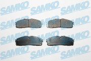5SP066 Sada brzdových platničiek kotúčovej brzdy SAMKO