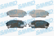5SP071 Sada brzdových platničiek kotúčovej brzdy SAMKO