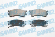5SP1017 Sada brzdových platničiek kotúčovej brzdy SAMKO