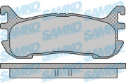 5SP1099 Sada brzdových platničiek kotúčovej brzdy SAMKO