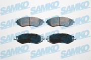 5SP1208 Sada brzdových platničiek kotúčovej brzdy SAMKO