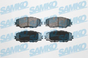 5SP1258 Sada brzdových platničiek kotúčovej brzdy SAMKO