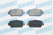 5SP1361 Sada brzdových platničiek kotúčovej brzdy SAMKO