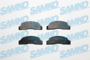 5SP142 Sada brzdových platničiek kotúčovej brzdy SAMKO